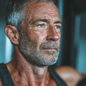 Щасливі люди старшого віку після тренування